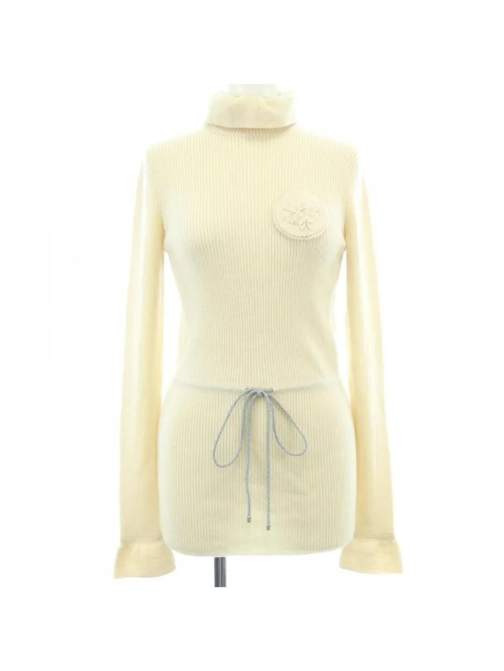 Chanel Knit Sweater Beige